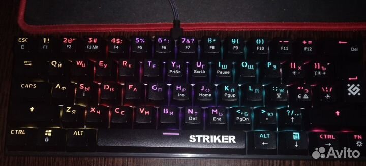 Механическая клавиатура Defender Striker (60)