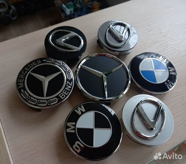 Центральные колпачки на литые диски