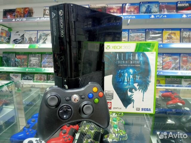 Игровая консоль Xbox 360 + Aliens:Colonial Marines