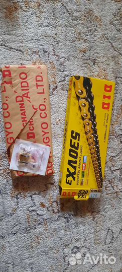 Мото цепь 530 D.I.D, звёзды JT