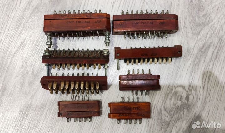 Разъемы СССР. Новые. 71 штука одним лотом