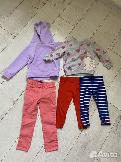 Огромный пакет одежды на девочку 2 лет