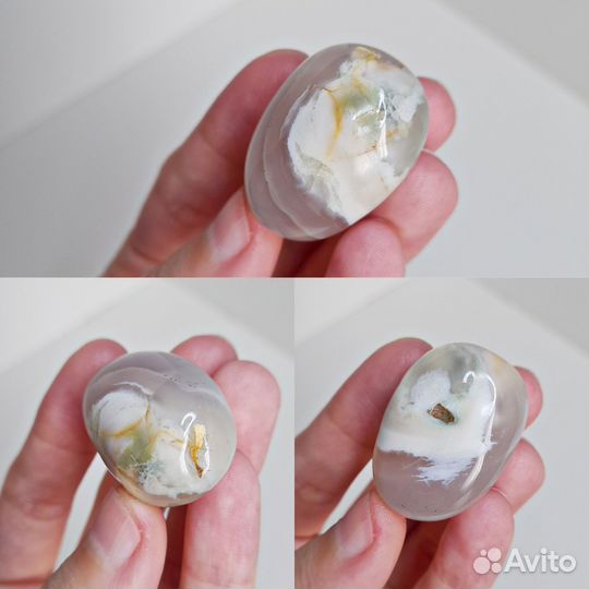 Лот: натуральный агат (пять разновидностей)