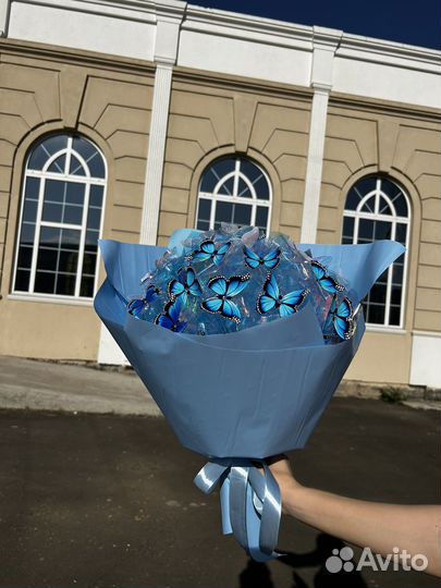 Букет из бабочек в наличии и на заказ