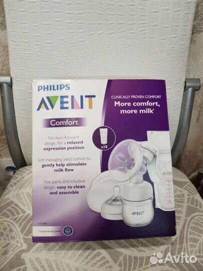 Молокоотсос ручной Avent philips