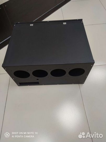 Закрытый корпус для майнинг ферм на 8 видеокарт