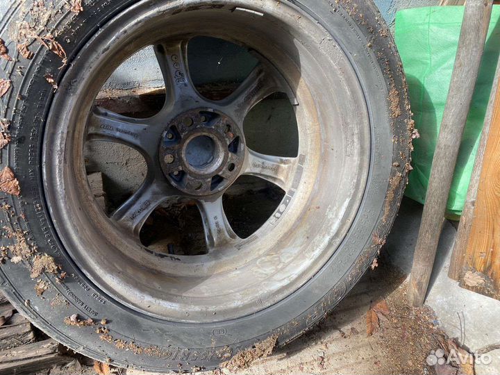 Колеса на литых дисках volkswagen с шинами