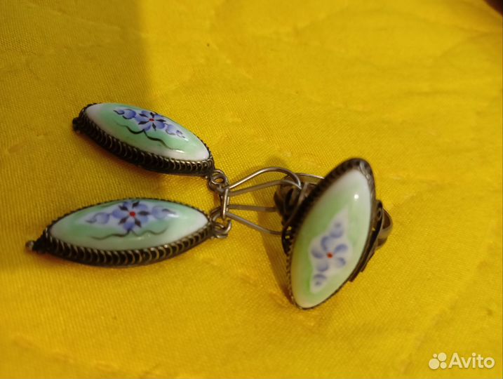 Винтажные серебряные украшения