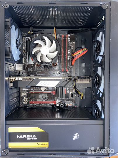 Игровой пк 1660 Super Ryzen 5 16GB
