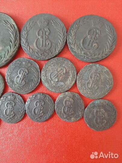 10 5 2 1 копейка сибирь и другие монеты копии медь