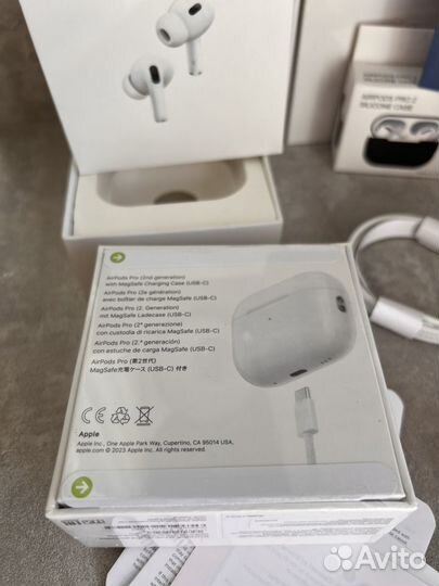 Airpods 2 pro new 2024 type-c, с шумкой