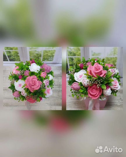 Букет из мыла на 8марта, день мамы, день рождения