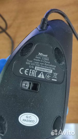 Мышь компьютерная вертикальная новая без упаковки