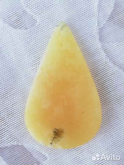 Вставка для кулона Янтарь Вес 4,8 гр. Натуральный