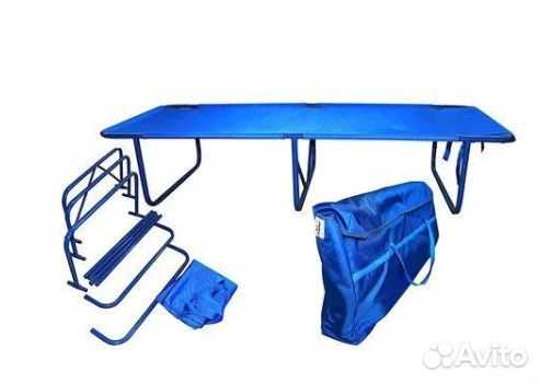 Раскладушка туристическая в чехле Т.И.Ш.Ь