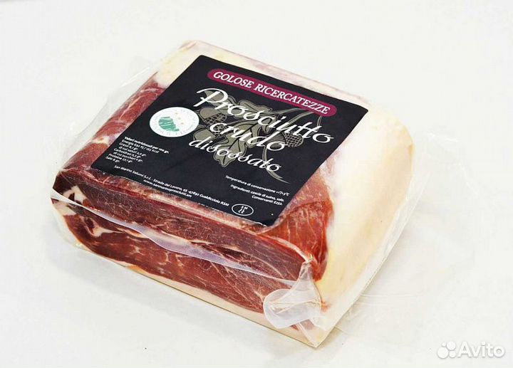 Прошутто Крудо Маттонелла блок