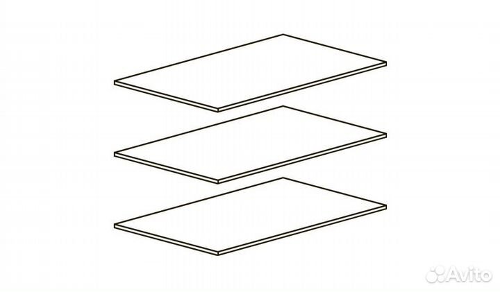 Полки для шкафа Инна 609