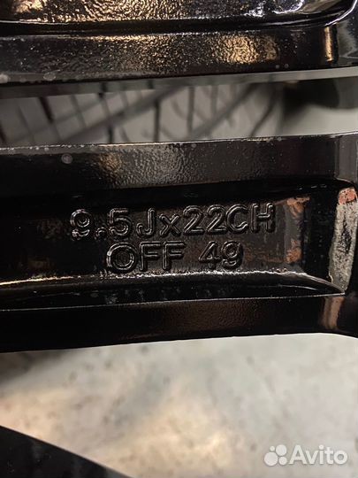 Колеса R22 оригинал Range Rover Vogue Black