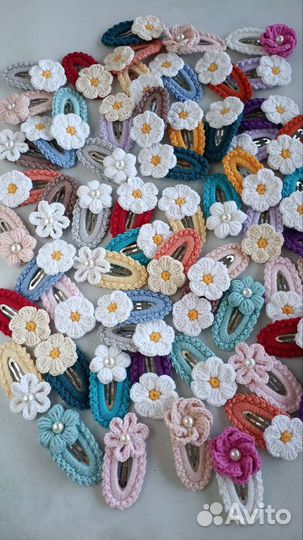 Заколка для волос ручной работы