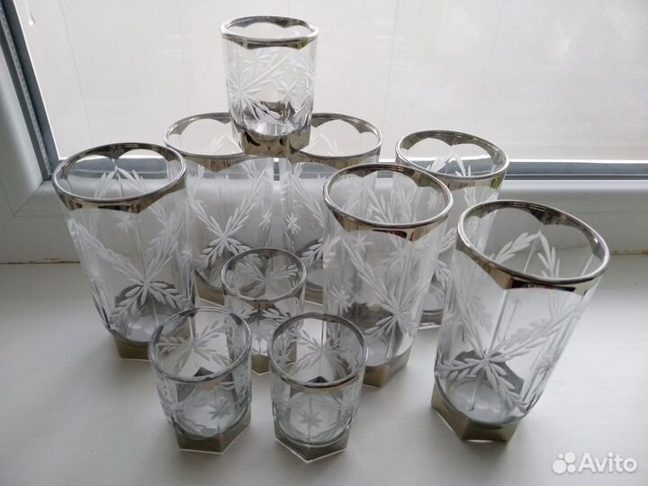 Хрустальная посуда СССР