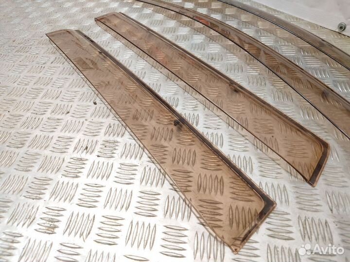 Ветровики (комплект) Mitsubishi Outlander II (2005