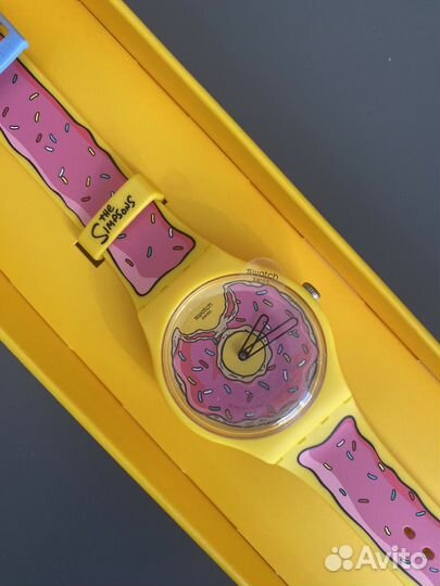 Новые часы Swatch x The Simpsons оригинал