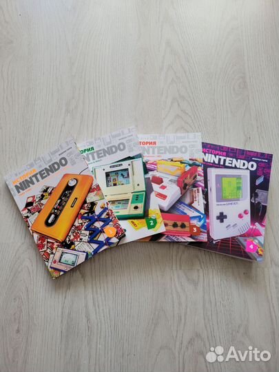 История Нинтендо/Nintendo: комплект из 4 книг