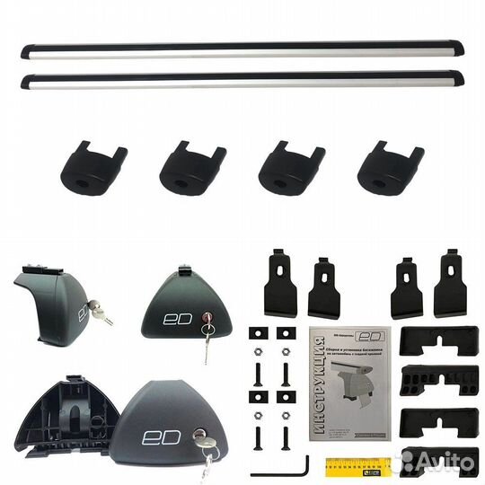 Багажник на крышу Hyundai Solaris ED ED2-201F