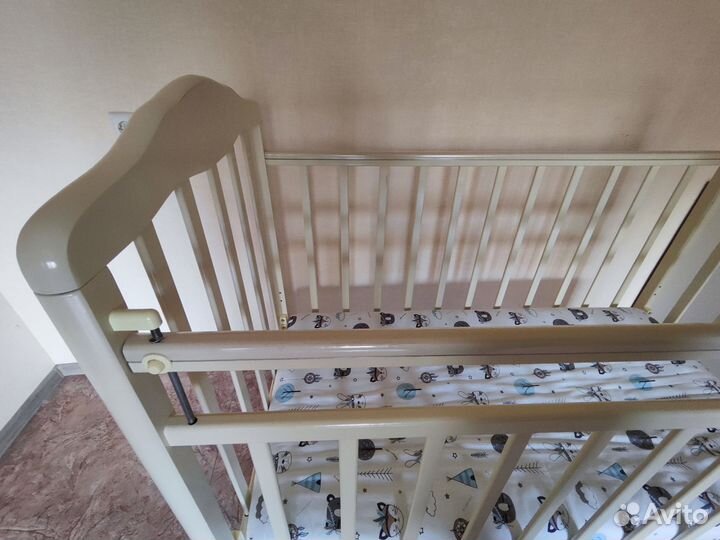 Кроватка детская Алита 2 с матрасом