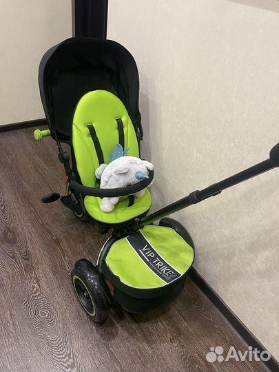 Велосипед детский с родительской ручкой