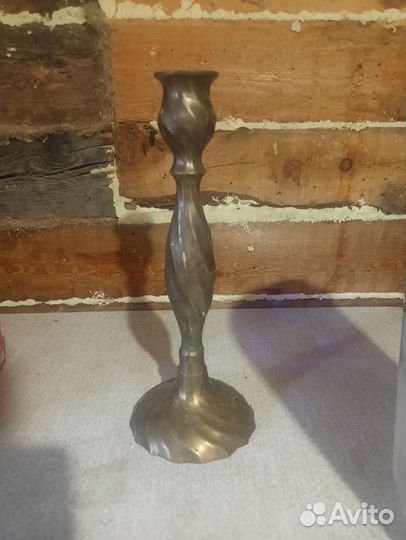 Подсвечник бронза