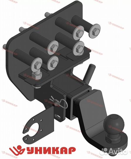 Фаркоп тсу Toyota Land Cruiser 200, Lexus LX штатн