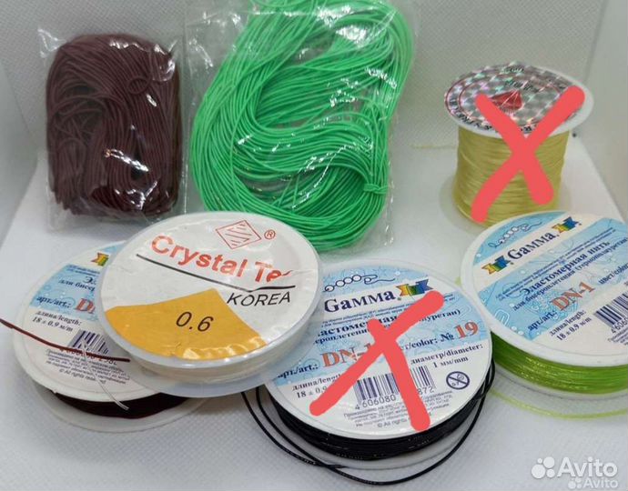 Силиконовый шнур (резинка для браслетов)