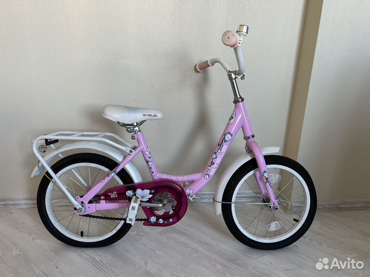 Велосипед детский, для девочки 4-7 лет