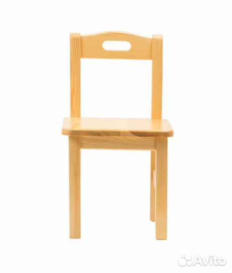 Детский стол и стул из нат.дерева