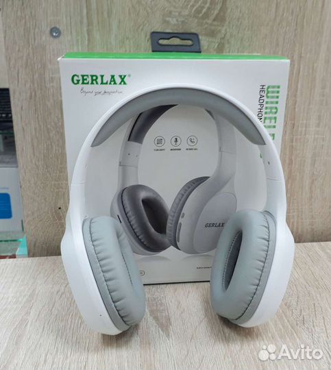 Блютуз наушники белые