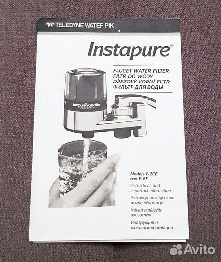 Фильтр на кран Instapure Water Filter (США) новый