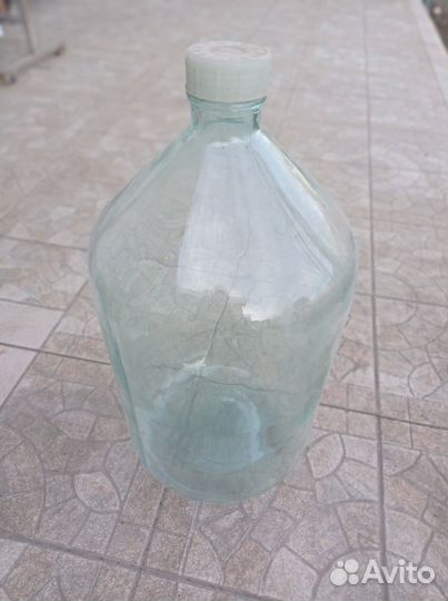 Бутыль стеклянная 20 литров