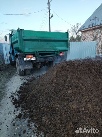 Конский навоз валом до 6 куб