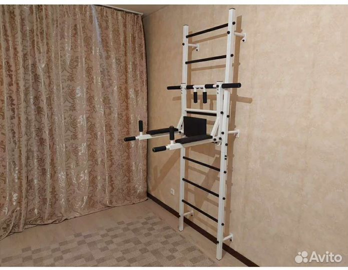 Шведская стенка + турник 3в1