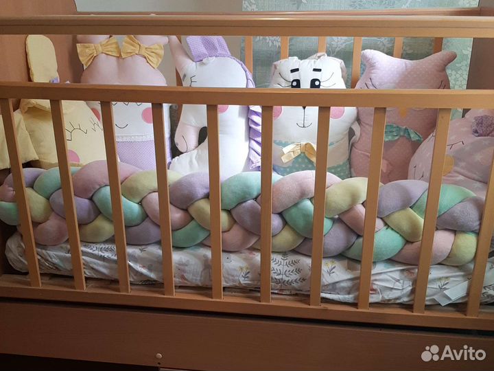 Детское постельное белье в детскую кроватку