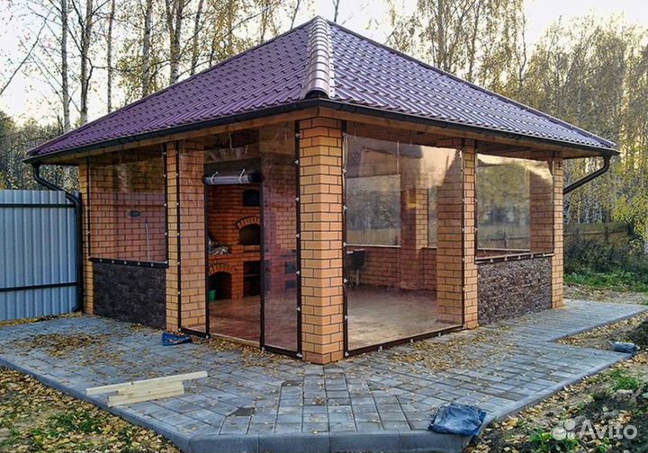 Окна мягкие новые