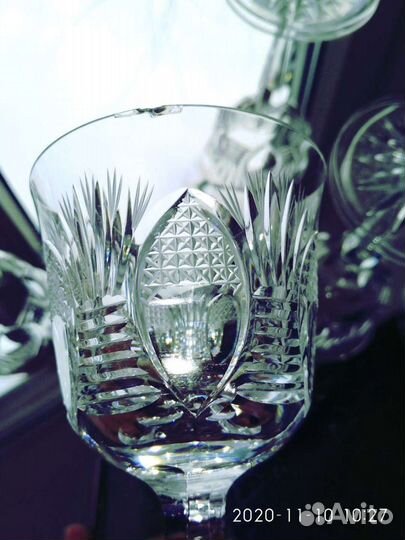 Рюмка Фужеры,про-во Чехия,Воhemia