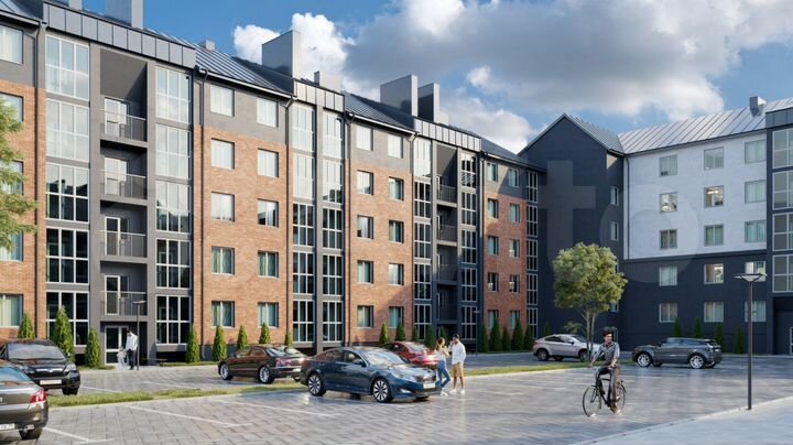 1-к. квартира, 33,9 м², 2/5 эт.