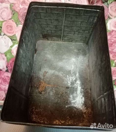 Жестяная банка дореволюционная