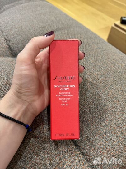 Тональный крем shiseido с эффектом сияния