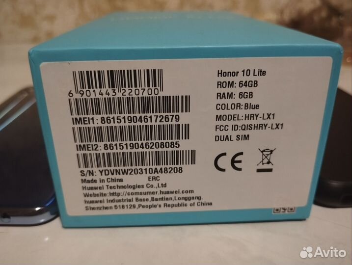 HONOR 10 Lite, 6/64 ГБ