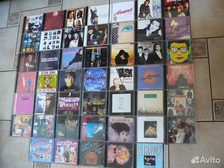 CD диски зарубежные