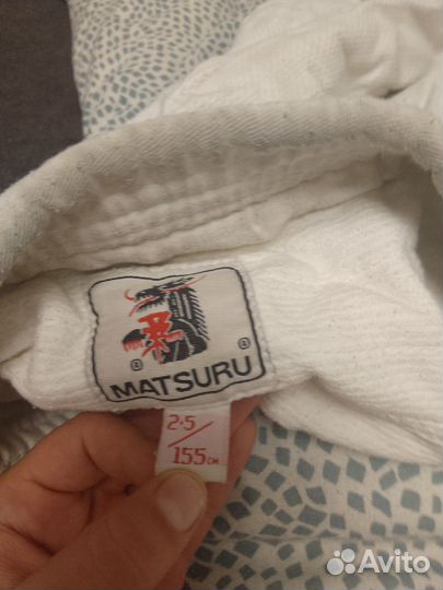 Кимоно для дзюдо matsuru ippon 25/155см