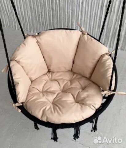 Подушка со спинкой на качели